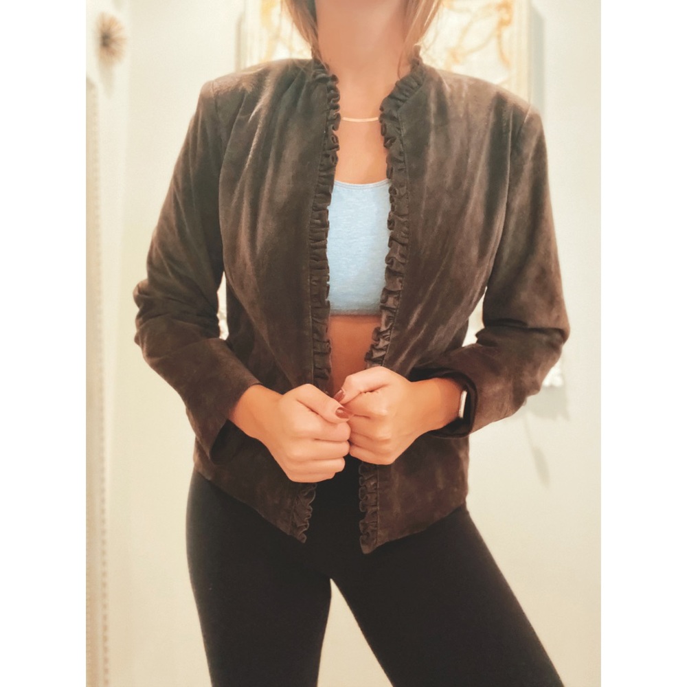 Chico’s : Leather Jacket